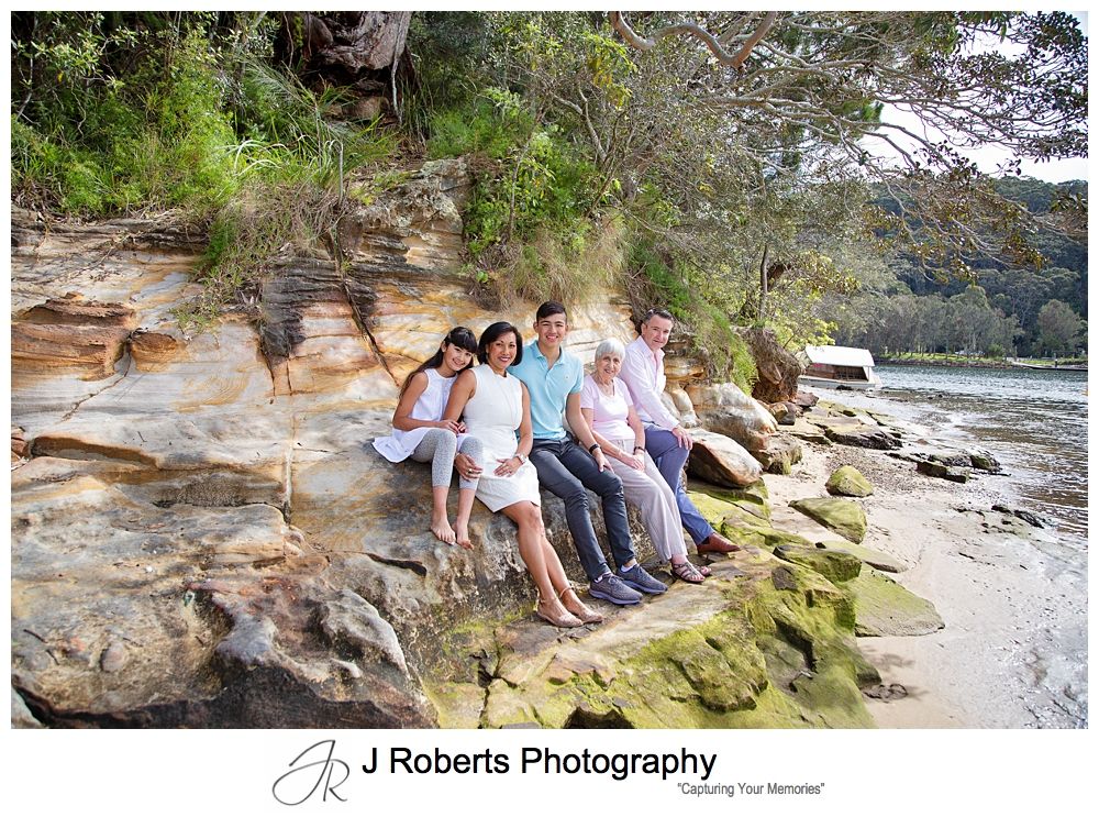 Family Portrait Photography Sydney Family Visiting from Overseas